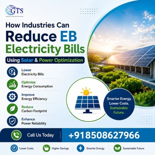 how industries reduce electricity bills use solar