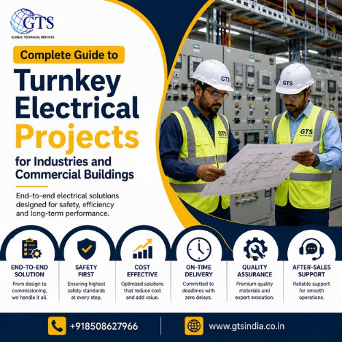 Turnkey Electrical Projects for Industries and Commercial Buildings